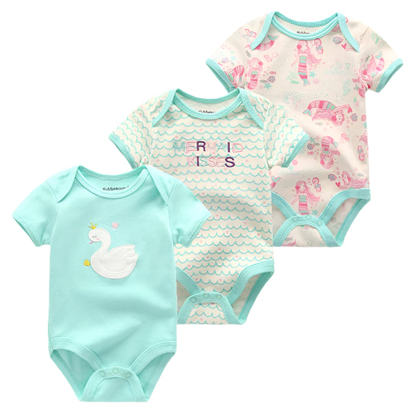 "Arabella" Baby Bodysuit 3-Pack Set