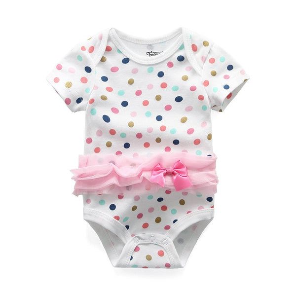 "Olivia" Baby Girl Bodysuit 3-Pack Set