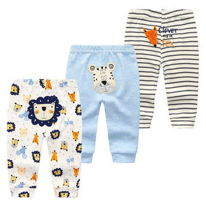"Jordan" Baby Cotton Sweatpants 3-Pack