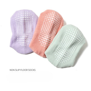 "Riley" Anti-Slip Baby, Toddler & Children's Socks - 6- Pack