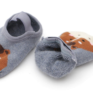 Adorable Animal Face Non-Slip Baby & Toddler Sock Shoes