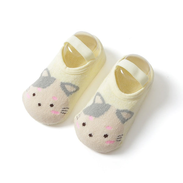 Adorable Animal Face Non-Slip Baby & Toddler Sock Shoes