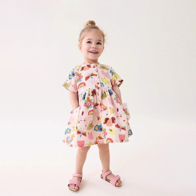 Toddlers & Kids Magical World Print Dress