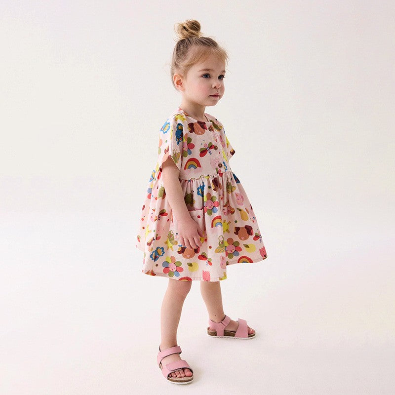 Toddlers & Kids Magical World Print Dress