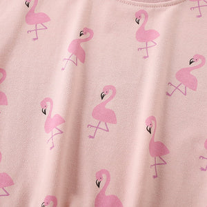 Toddlers & Kids Playful Flamingo Sweatshirt for Girls