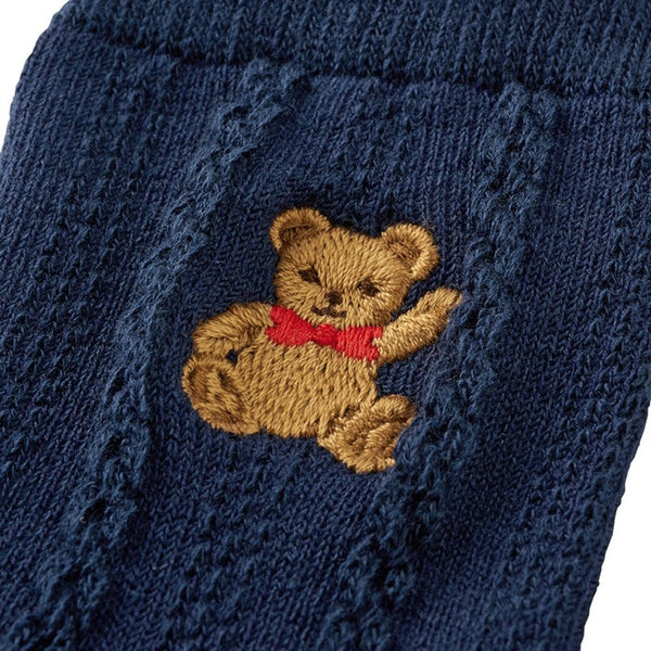 Classic Knit Teddy Bear Socks – Baby & Toddler Unisex Collection