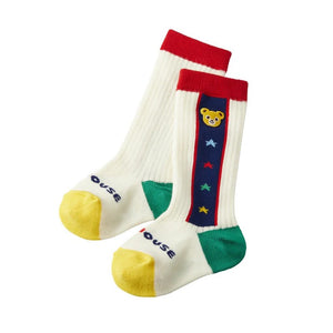 Baby Boy and Girl Adorable Character Mid-Calf Socks