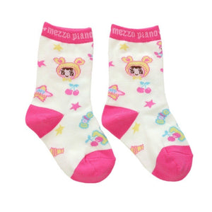 Sweet Bunny Friends Character Socks for Baby, Toddler & Kids Girl