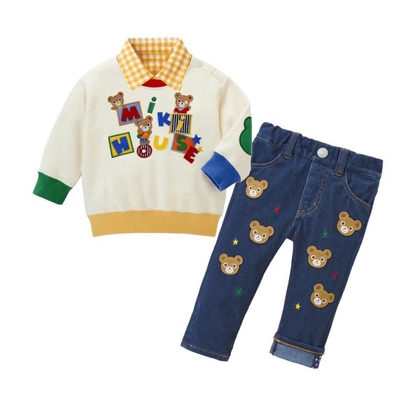 Boy and Girl Adorable Teddy Bear Sweatshirt for Baby, Toddler & Kids
