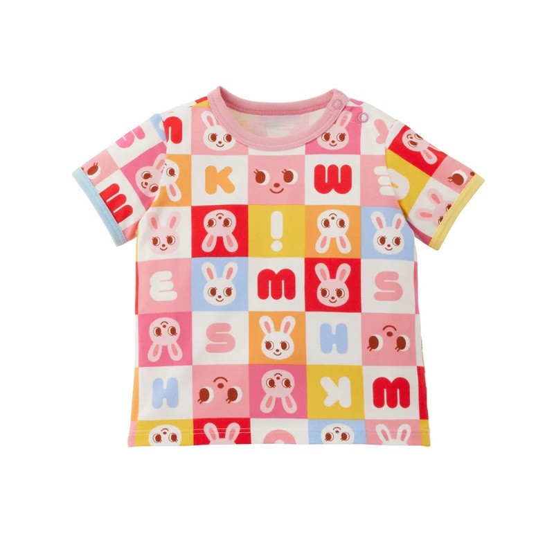 Boy and Girl Alphabet Animal Print T-Shirt for Baby, Toddler & Kids