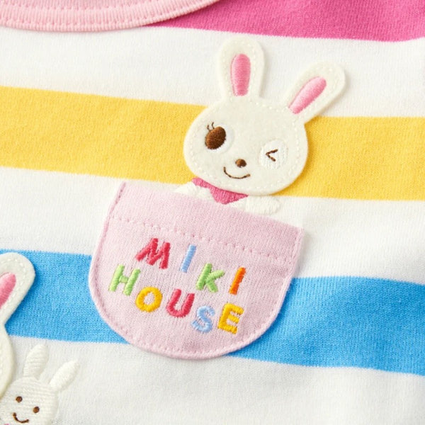 Boy and Girl Adorable Striped Animal Pocket Long-Sleeve Shirt for Baby, Toddler & Kids