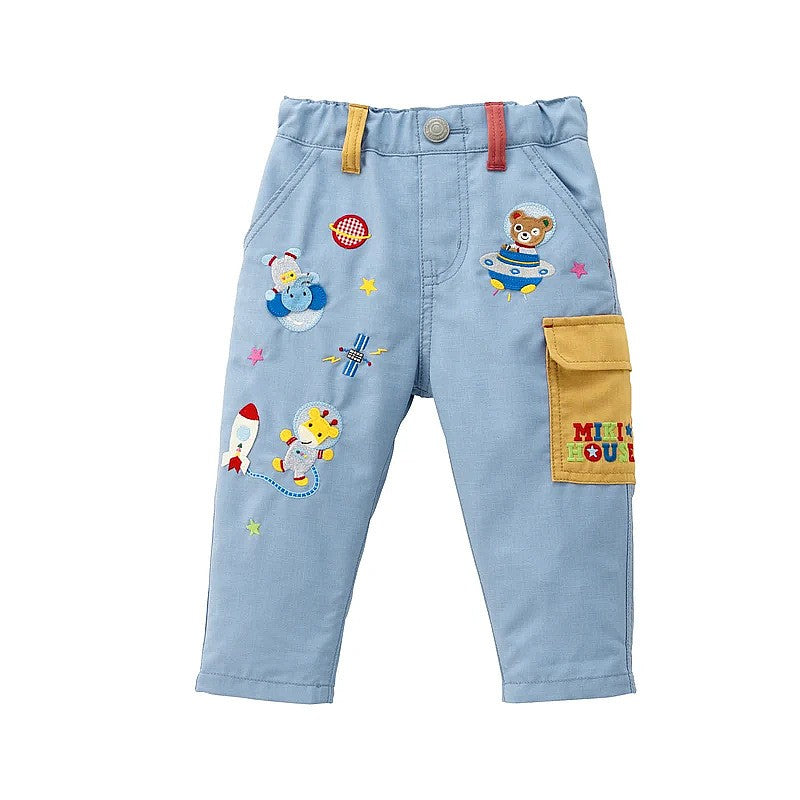 Adorable Cartoon Embroidered Pants for Baby, Toddler & Kids Boy