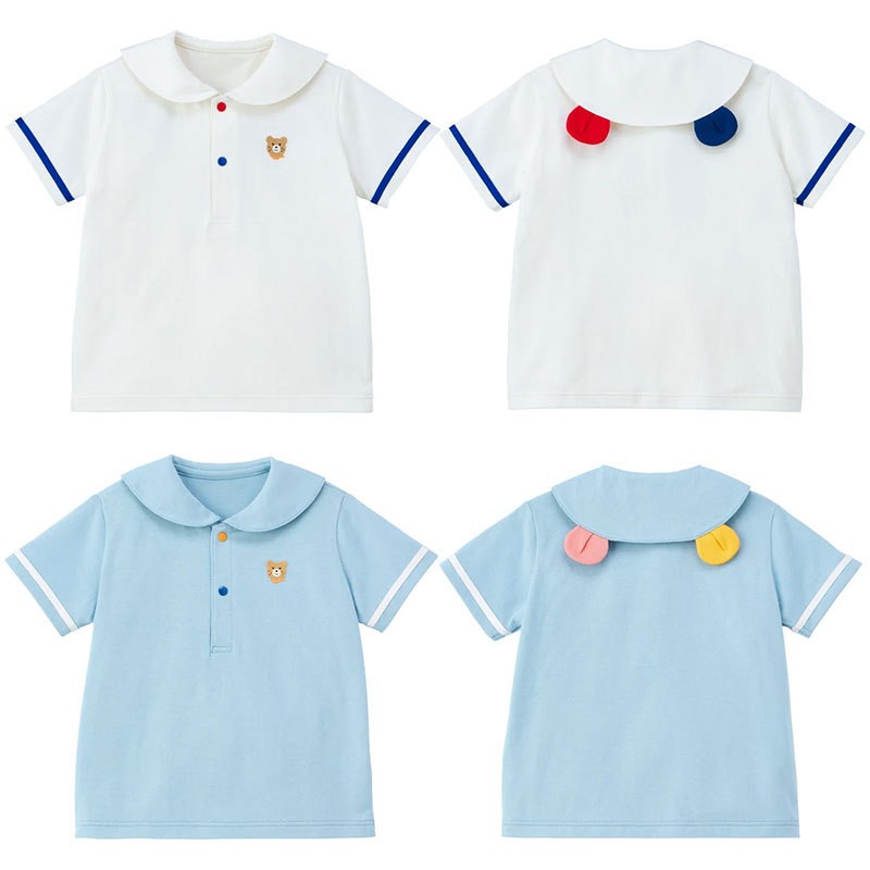 Stylish Polo Shirt with Fun Details for Baby, Toddler & Kids Boy