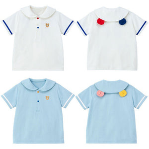 Stylish Polo Shirt with Fun Details for Baby, Toddler & Kids Boy