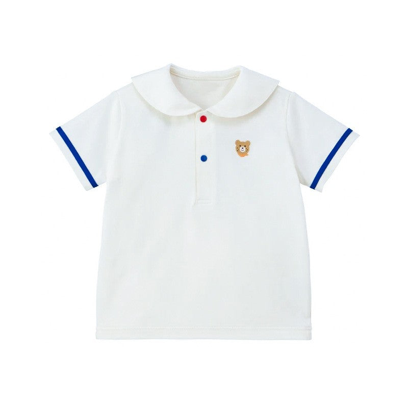 Stylish Polo Shirt with Fun Details for Baby, Toddler & Kids Boy