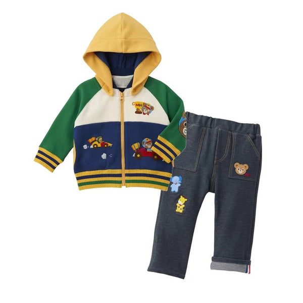 Boys & Girls Adorable Character Hooded Zip-Up Jackets - 2 Years to 7 Years