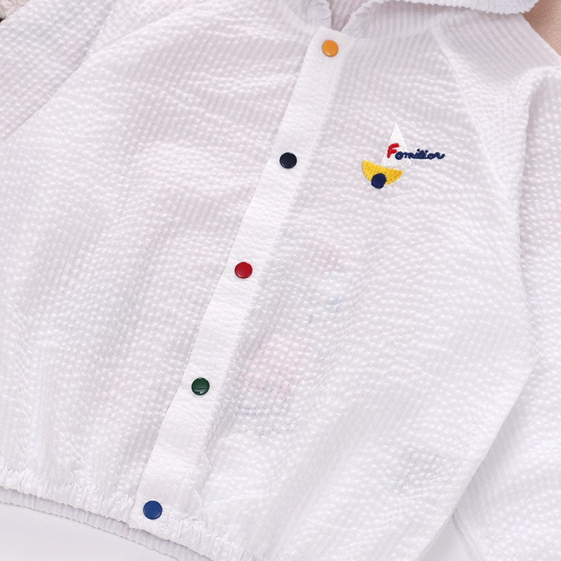 Baby, Toddler & Kids Ahoy Sailor! Cartoon Navy Bear Hooded Jacket for Boys & Girls - Yarafly