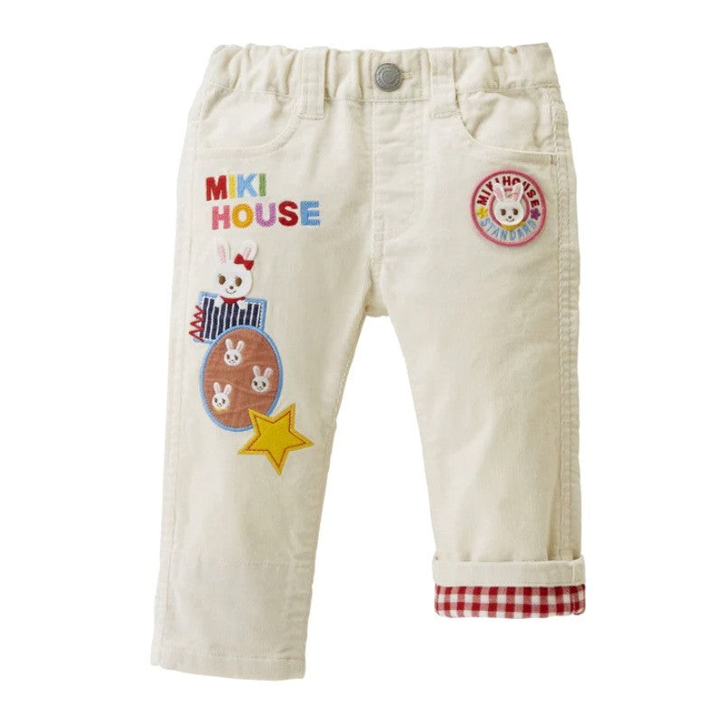 Baby, Toddler & Kids Colorful Appliqué Corduroy Pants for Boys