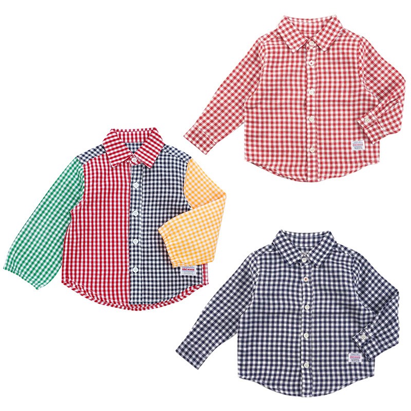 Baby, Toddler & Kids Classic checkered Button-Down Shirt for Boys