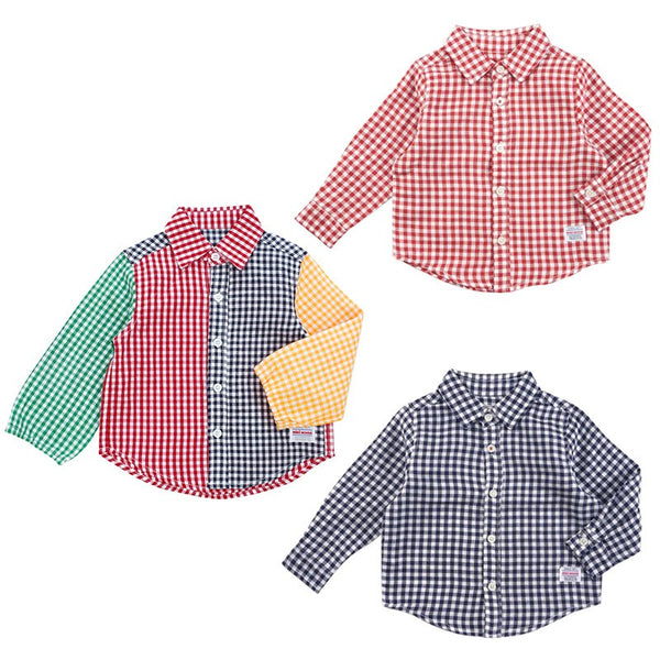 Baby, Toddler & Kids Classic checkered Button-Down Shirt for Boys