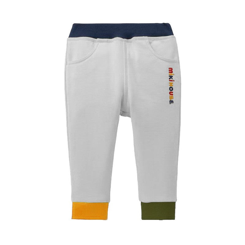 Baby, Toddler & Kids Cozy Cotton Baby Jogger Pants with Contrast Cuffs for Boys