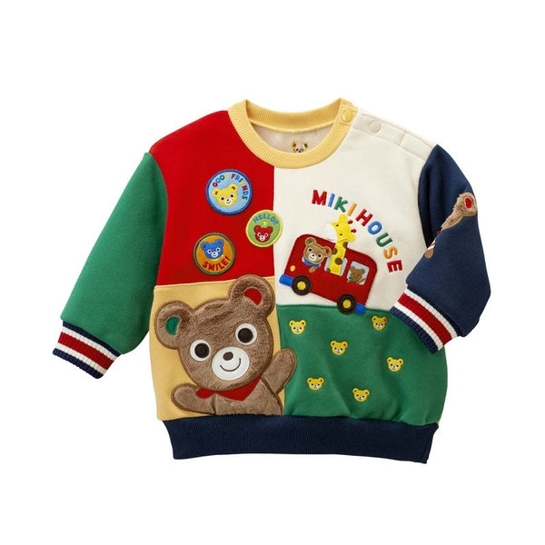 Baby, Toddler & Kids Rabbit Patchwork Sweatshirt or Pants for Boys and Girls