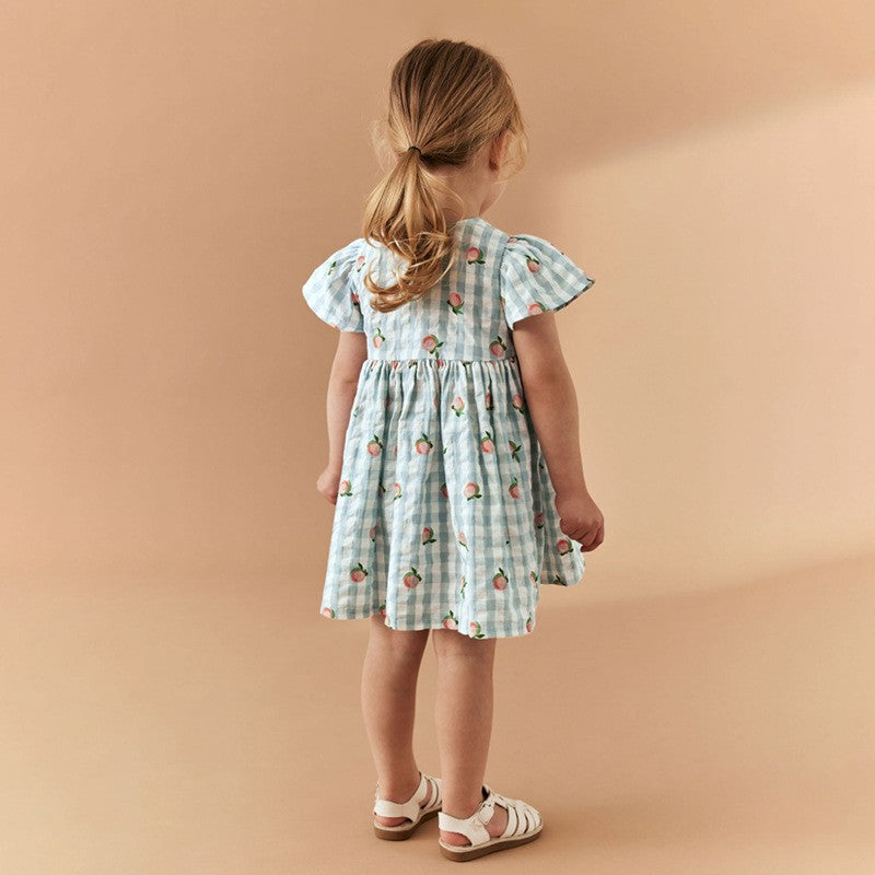 Little Girl Floral Print Dress
