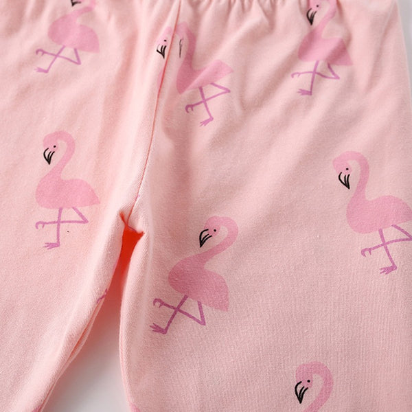 Pink Flamingo Sweatshirt & Pants Set
