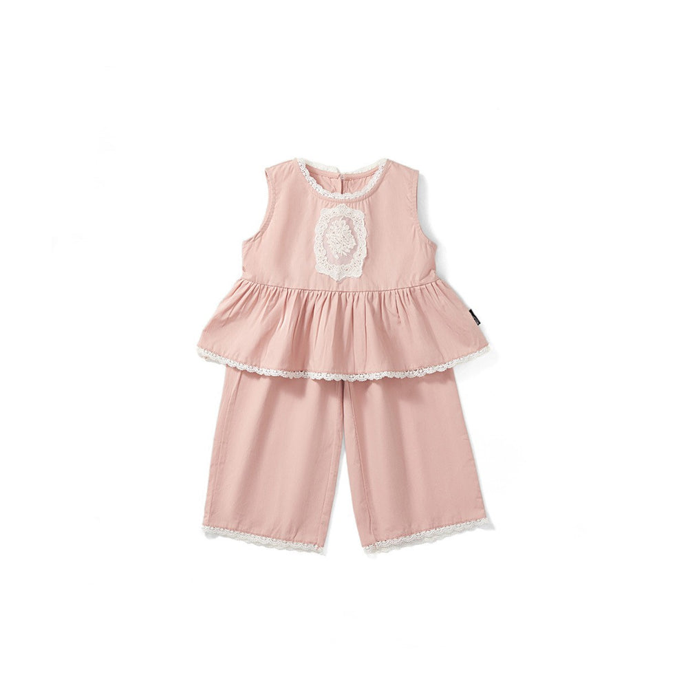 Toddler & Kids Girl Pink Toddler Girl's Sleeveless Top and Pants Set