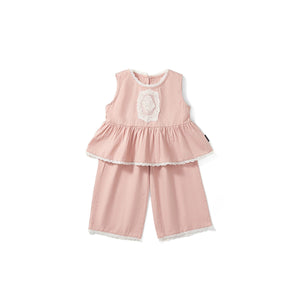 Toddler & Kids Girl Pink Toddler Girl's Sleeveless Top and Pants Set