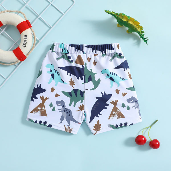Baby & Toddler Boy Dinosaur Print Swim Shorts