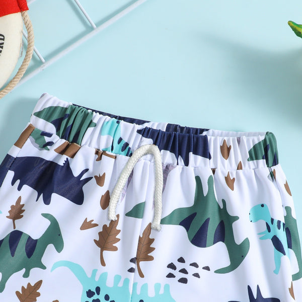 Baby & Toddler Boy Dinosaur Print Swim Shorts