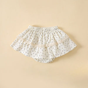 Baby & Toddler Floral Lace Bloomer Skirt for Girls