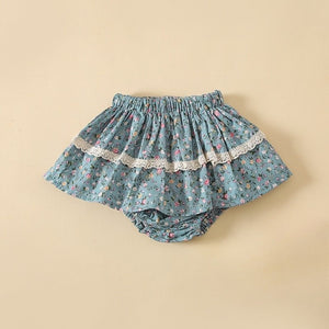 Baby & Toddler Floral Lace Bloomer Skirt for Girls
