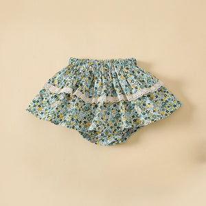 Baby & Toddler Floral Lace Bloomer Skirt for Girls