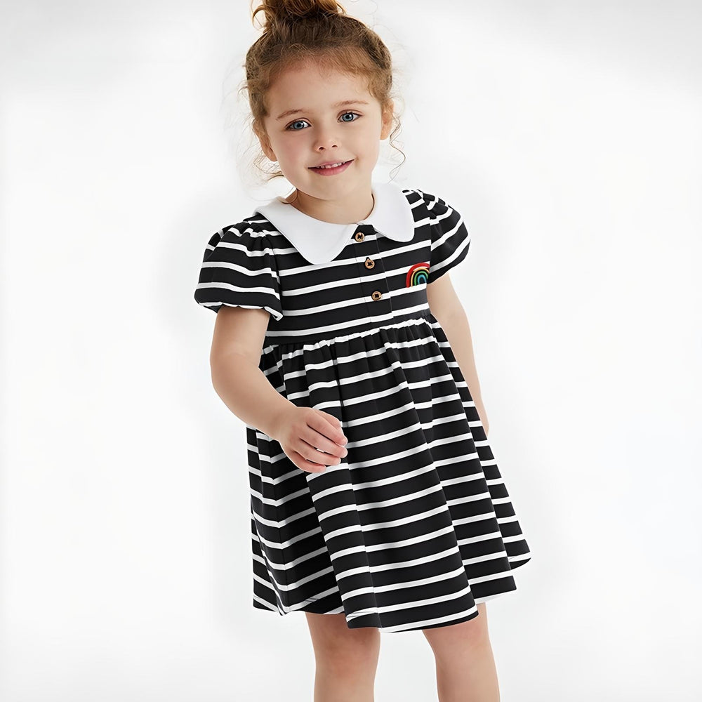 Toddlers & Kids Classic Striped Dress