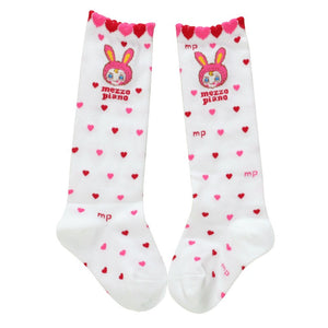 Sweet Bunny Friends Character Socks for Baby, Toddler & Kids Girl