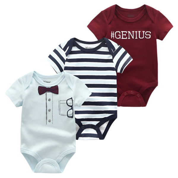 "Avery" Baby Bodysuit 3-Pack Set