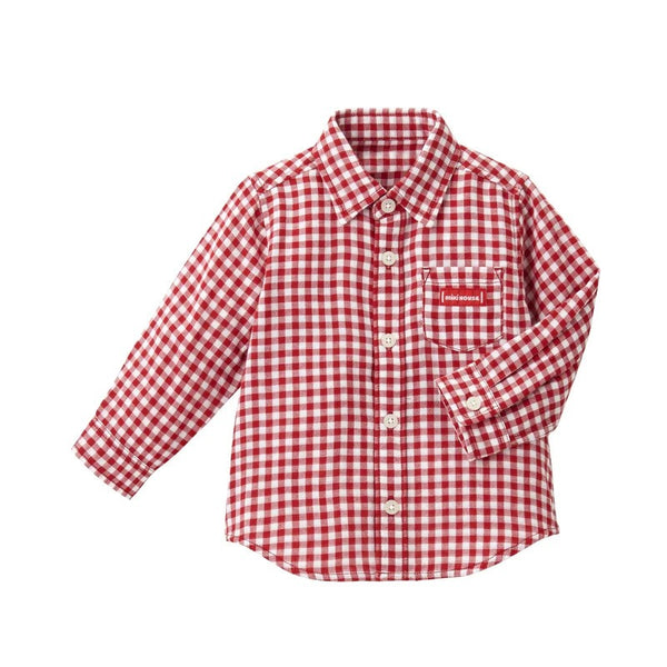Baby, Toddler & Kids Classic Checkered Gingham Dress Shirt for Boys