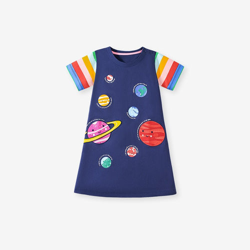 Toddlers & Kids Space Adventure Dress