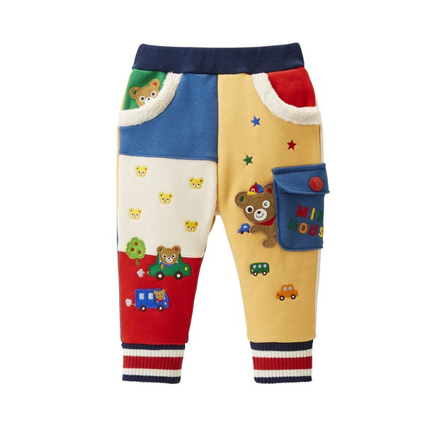 Baby, Toddler & Kids Rabbit Patchwork Sweatshirt or Pants for Boys and Girls