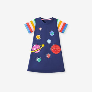 Toddlers & Kids Space Adventure Dress