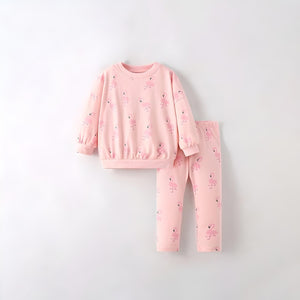 Pink Flamingo Sweatshirt & Pants Set