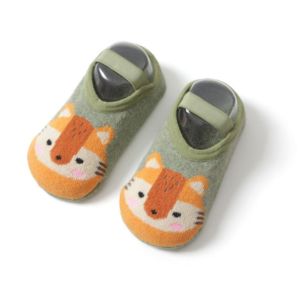 Adorable Animal Face Non-Slip Baby & Toddler Sock Shoes