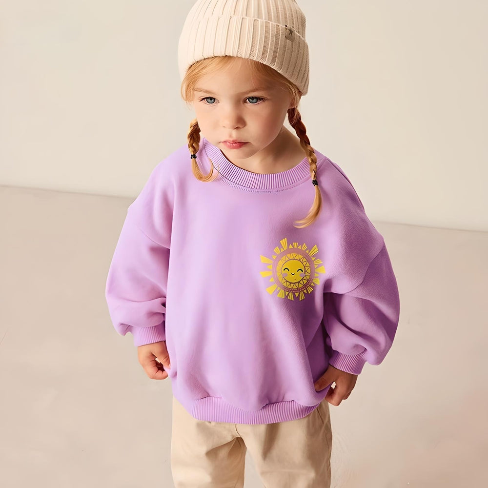 Toddlers & Kids "Naturally Summer" Sweatshirt for Girls