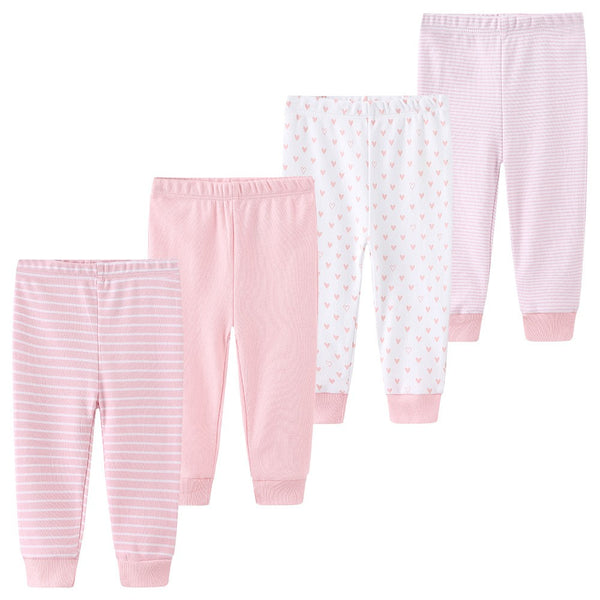 "Eva" Girls Cotton Pajama 4-Pack