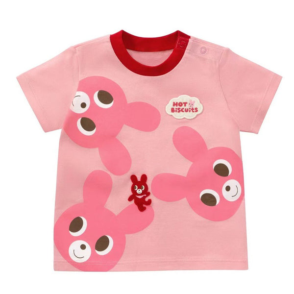 Boy and Girl Adorable Animal Character T-Shirts for Baby, Toddler & Kids