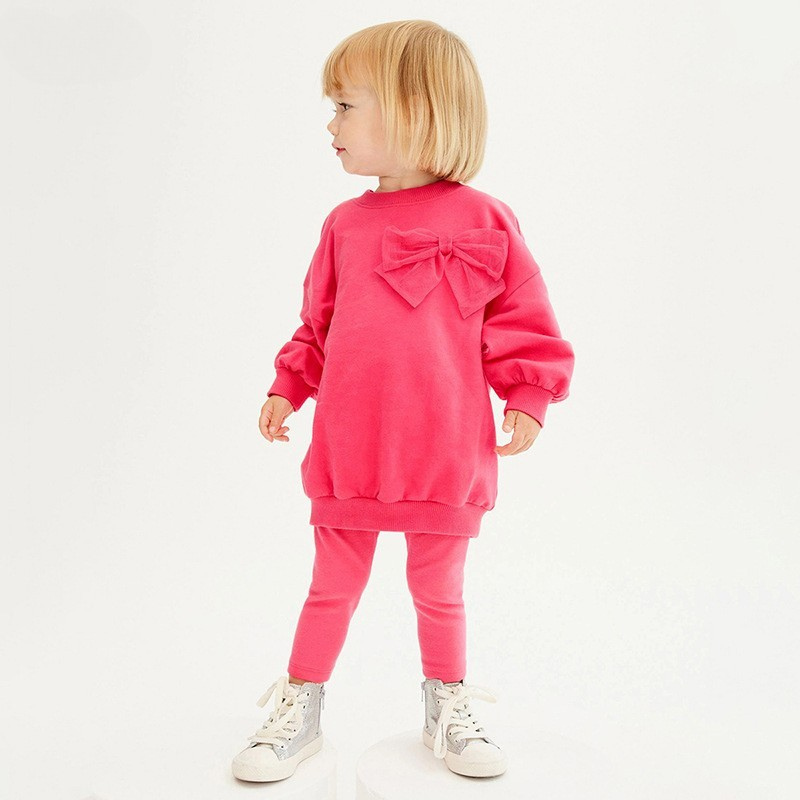 Toddlers & Kids Coral Pink Outfit