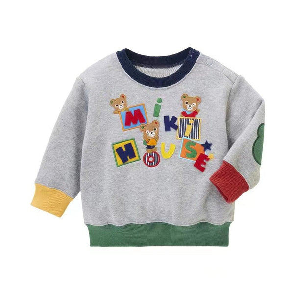 Boy and Girl Adorable Teddy Bear Sweatshirt for Baby, Toddler & Kids