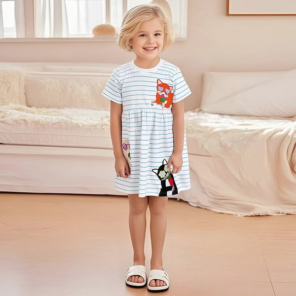 Toddlers & Kids Kitten Friends Dress